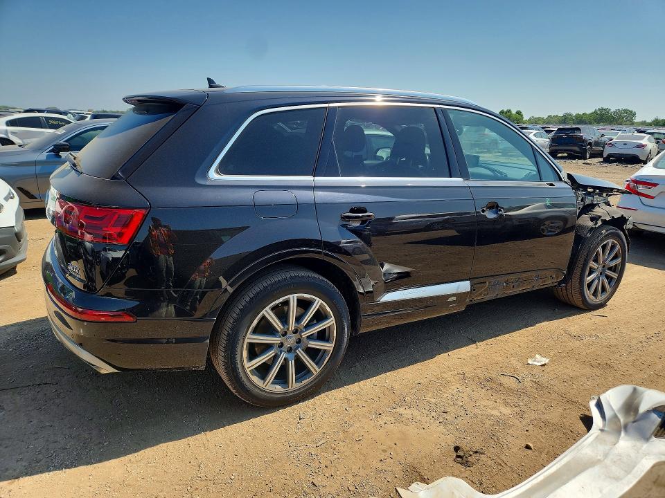 2018 Audi Q7 VIN WA1VAAF76JD020819 COPART salvage auction — FRONT END, Il - Salvage Certificate, sold $250 on 2026-07-30 (photo 3)