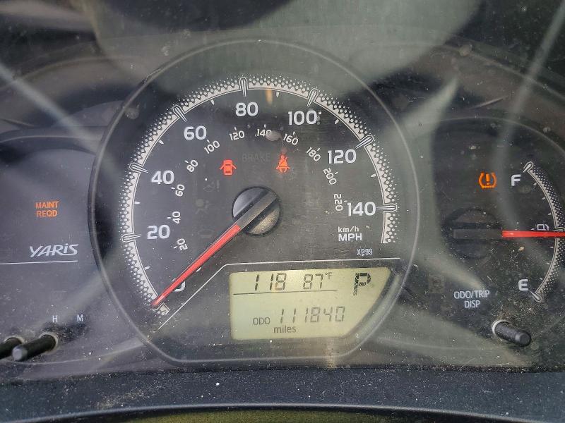 2016 Toyota Yaris VIN VNKKTUD32GA069229 COPART salvage auction — FRONT END, Ma - Cert Of Title-Reconstrctd Coll, sold $250 on 2026-07-29 (photo 9)