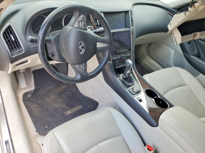 2016 Infiniti Q50 VIN JN1EV7AP5GM304216 COPART salvage auction — NORMAL WEAR, TX - CERTIFICATE OF TITLE, sold $3,600 on 2026-07-23 (photo 8)
