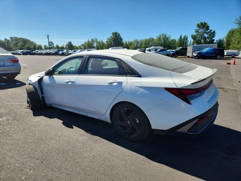 2026 Hyundai Elantra VIN KMHLM4DG0TU207741 COPART salvage auction — FRONT END, Az - Cert Of Title - Salvage, sold $4,200 on 2026-07-29 (photo 2)