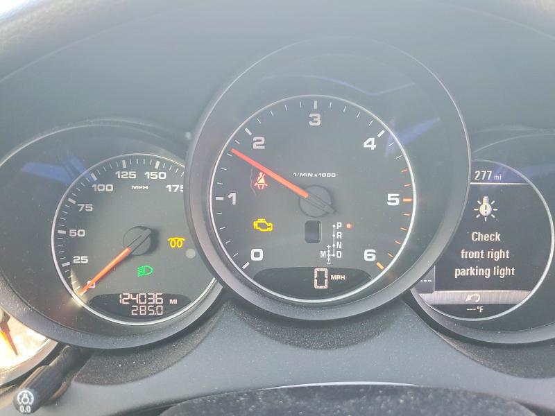2015 Porsche Cayenne VIN WP1AF2A28FLA37480 COPART salvage auction — FRONT END, Al - Cert Of Title-Salvage Title, sold $7,600 on 2026-08-18 (photo 9)