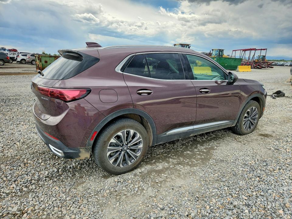 2025 Buick Envision VIN LRBFZKE40SD024557 COPART salvage auction — HAIL, Salvage Title, sold $1,300 on 2026-07-21 (photo 3)