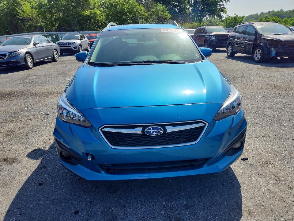 2019 Subaru VIN 4S3GTAC67K3716374 COPART salvage auction — MINOR DENT/SCRATCHES, Ny - Certificate Of Title, sold $3,600 on 2026-07-23 (photo 5)