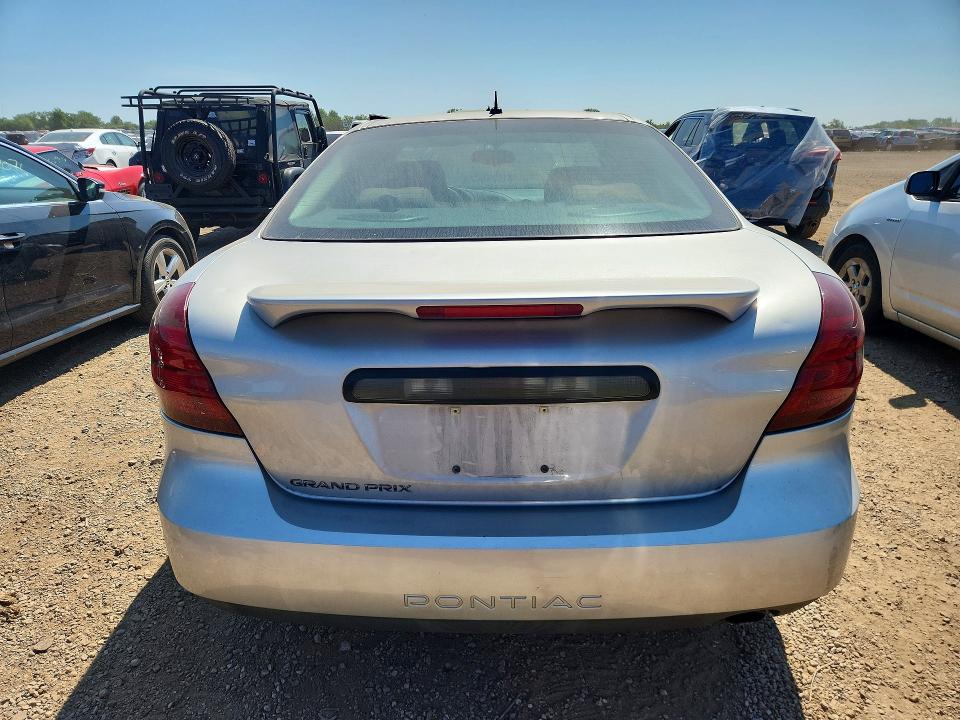 2006 Pontiac Grand prix VIN 2G2WP552X61306847 COPART salvage auction — FRONT END, Il - Salvage Certificate, sold $250 on 2026-08-25 (photo 6)
