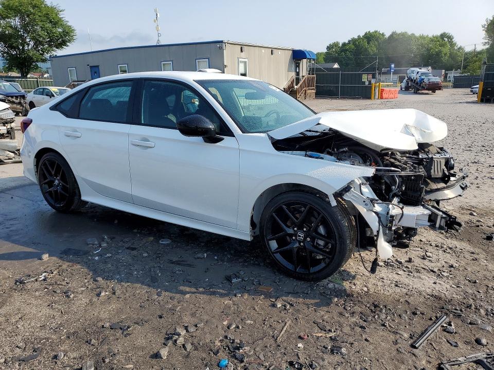 2025 Honda Civic VIN 2HGFE2F56SH563371 COPART salvage auction — FRONT END, Pa - Certificate Of Salvage, sold $0 on 2026-09-10 (photo 4)