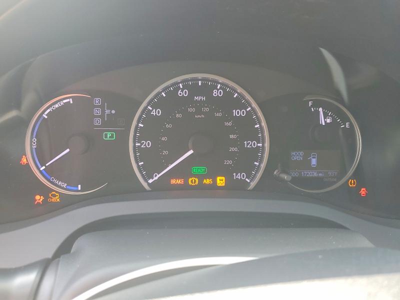 2012 Lexus Ct VIN JTHKD5BH1C2100113 COPART salvage auction — FRONT END, OH - CERT OF TITLE-SALVAGE, sold $80 on 2026-07-31 (photo 9)