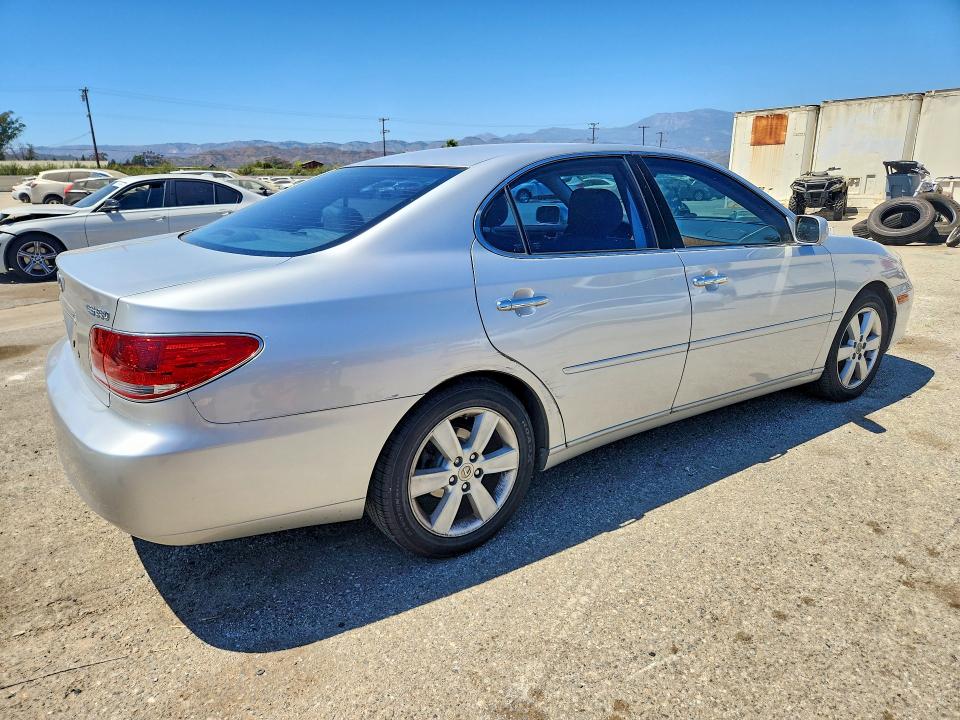 2005 Lexus ES VIN JTHBA30G055136710 COPART salvage auction — FRONT END, Ca - Dis/Dlr/Exp Only Clean Title, sold $350 on 2026-07-28 (photo 3)