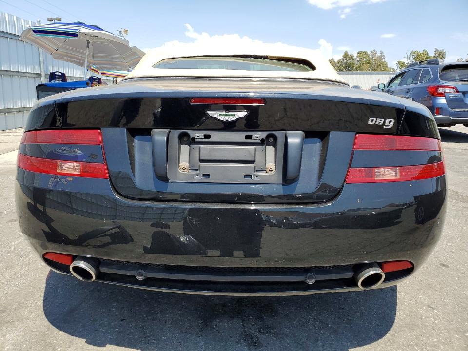 2006 Aston martin Db9 VIN SCFAD02A16GB04743 COPART salvage auction — MINOR DENT/SCRATCHES, CA - DIS/DLR/EXP ONLY CLEAN TITLE (P), sold $24,800 on 2026-07-23 (photo 6)