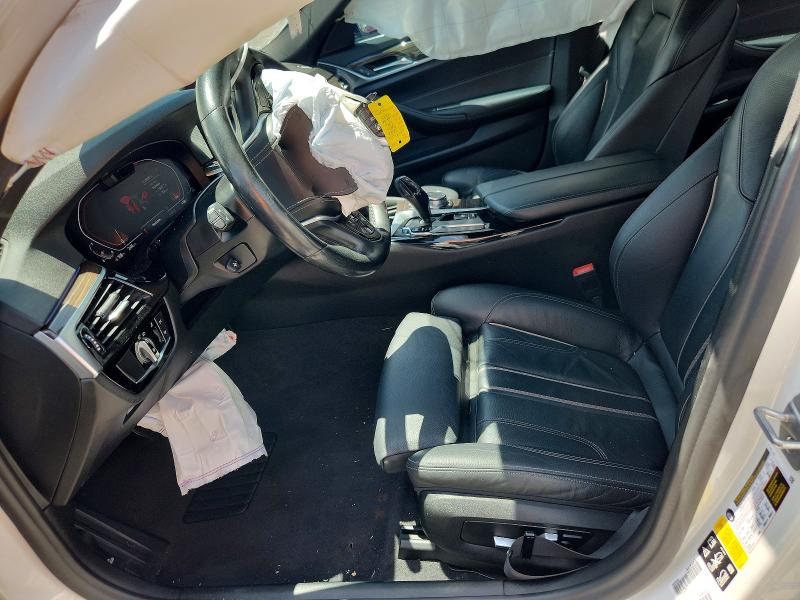 2022 BMW 5er VIN WBA13BJ07NCJ67397 COPART salvage auction — SIDE, TX - SALVAGE VEHICLE TITLE, sold $9,500 on 2026-08-24 (photo 7)