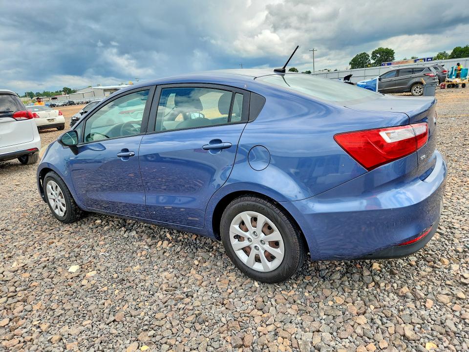 2016 Kia Rio VIN KNADM4A39G6633557 COPART salvage auction — HAIL, Mo - Certificate Of Title, sold $1,700 on 2026-07-29 (photo 2)