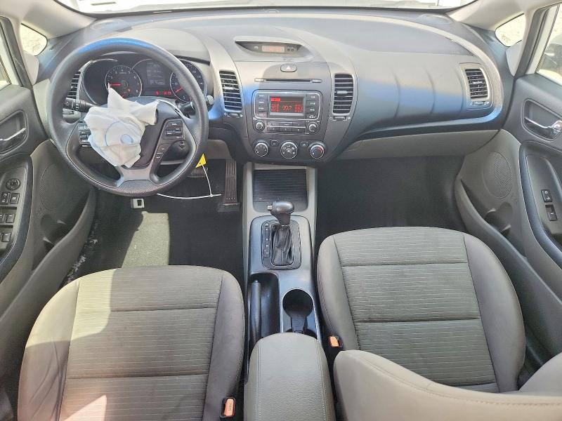 2015 Kia Forte VIN KNAFX4A63F5385014 COPART salvage auction — FRONT END, Tx - Salvage Vehicle Title, sold $1,300 on 2026-07-30 (photo 8)