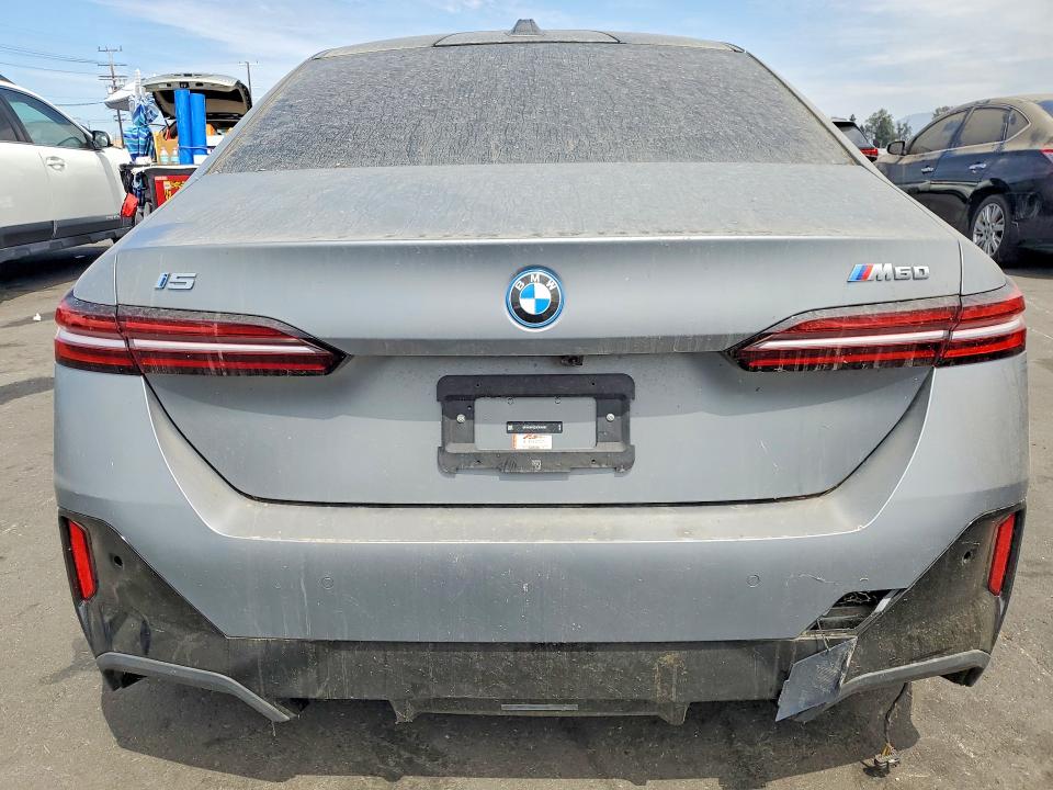2024 BMW I5 VIN WBY43FK02RCR58592 COPART salvage auction — FRONT END, CA - DIS/DLR/EXP ONLY CLEAN TITLE (P), sold $9,900 on 2026-07-24 (photo 6)