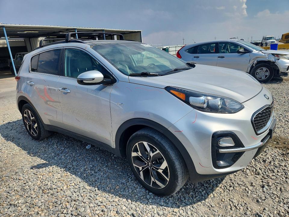 2020 Kia Sportage VIN KNDPNCAC5L7659276 COPART salvage auction — REAR END, Co - Public - Salvage Title, sold $5,300 on 2026-07-16 (photo 4)