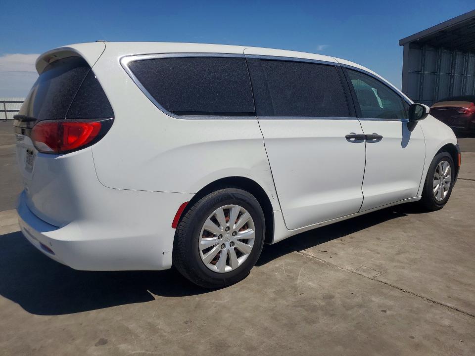 2019 Chrysler Pacifica VIN 2C4RC1AG0KR666588 COPART salvage auction — DAMAGE HISTORY, Ca - Dis/Dlr/Exp Lien Papers-Salv (P), sold $6,000 on 2026-07-30 (photo 3)