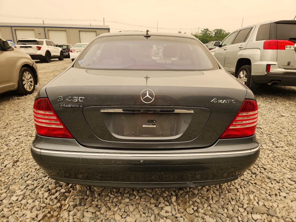2006 Mercedes-benz S class VIN WDBNG83J56A473303 COPART salvage auction — MINOR DENT/SCRATCHES, MA - CERTIFICATE OF TITLE, sold $425 on 2026-07-17 (photo 6)