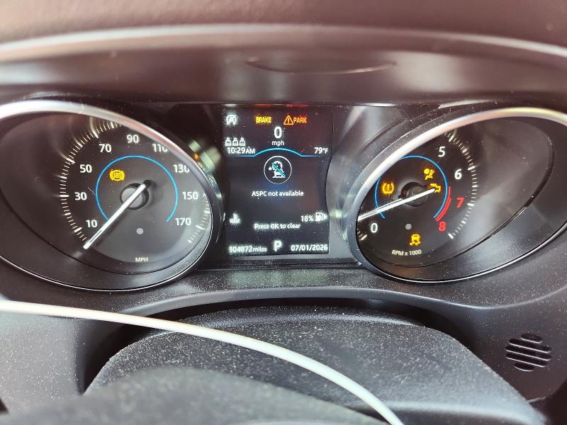 2020 Jaguar F-pace VIN SADCL2GX8LA627308 COPART salvage auction — MECHANICAL, CT - CERT OF TITLE-SALVAGE, sold $600 on 2026-07-28 (photo 9)
