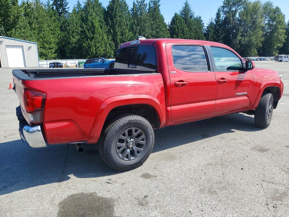 2022 Toyota Tacoma VIN 3TMAZ5CN2NM162215 COPART salvage auction — REAR END, Wa - Bill Of Sale, sold $15,100 on 2026-08-24 (photo 3)