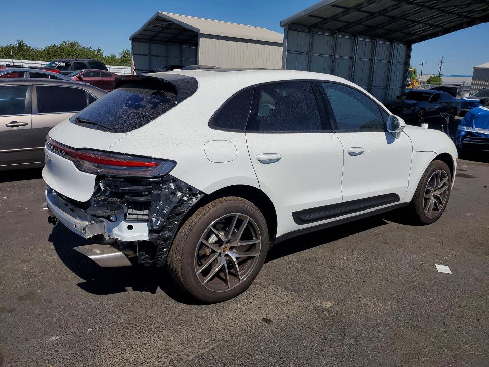 2026 Porsche Macan VIN WP1AA2A51TLB10645 COPART salvage auction — REAR END, Ca - Salvage Certificate, sold $36,500 on 2026-07-16 (photo 3)