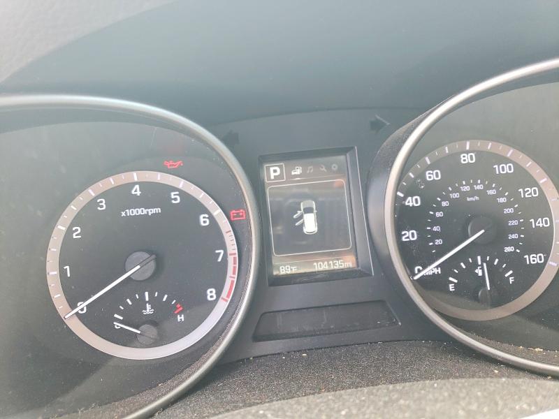 2017 Hyundai Santa fe VIN KM8SMDHF4HU223638 COPART salvage auction — MECHANICAL, Salvage Title, sold $1,950 on 2026-07-21 (photo 9)