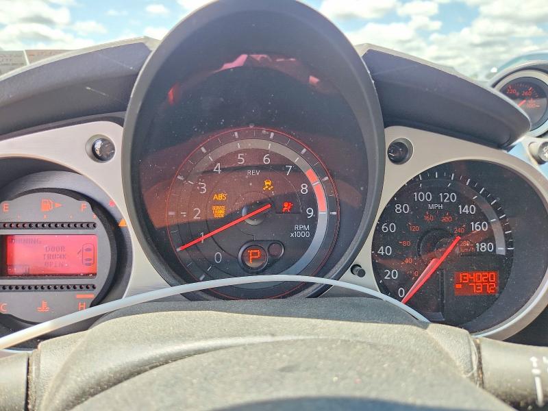 2013 Nissan 370z VIN JN1AZ4EH3DM880922 COPART salvage auction — FRONT END, PA - CERTIFICATE OF SALVAGE, sold $1,500 on 2026-07-24 (photo 9)