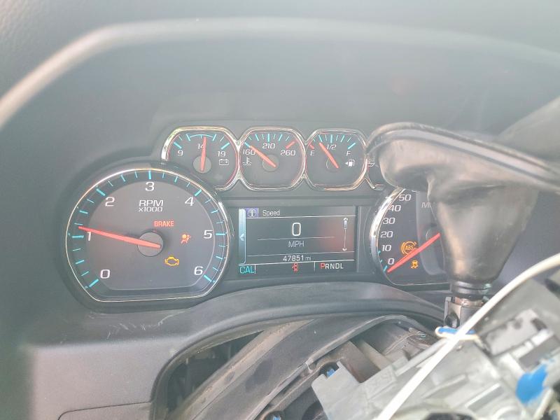 2019 Chevrolet Silverado VIN 2GCVKPEC0K1176503 COPART salvage auction — FRONT END, TX - CERT OF TITLE-REBUILT SALVAGE, sold $10,900 on 2026-08-31 (photo 9)