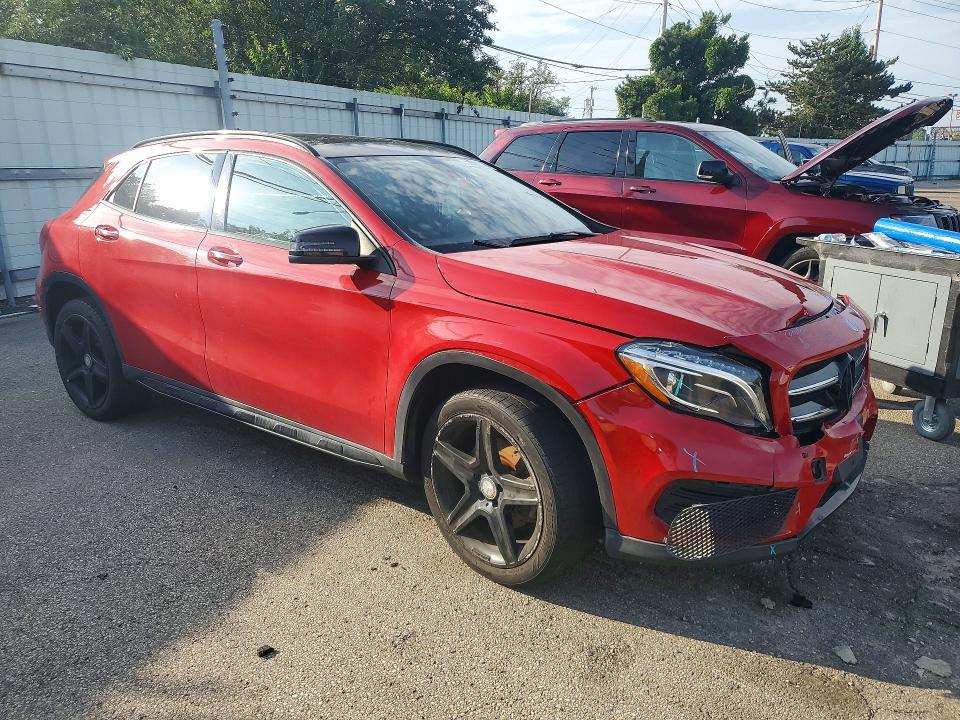 2016 Mercedes-benz VIN WDCTG4GB2GJ197856 COPART salvage auction — FRONT END, Oh - Cert Of Title-Salvage, sold $2,450 on 2026-08-14 (photo 4)