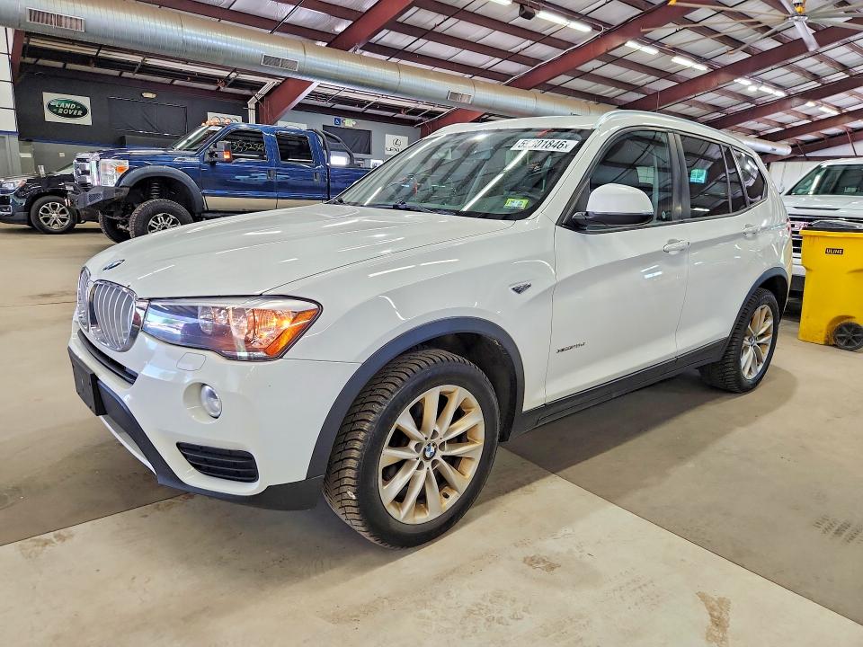 2015 BMW X3 VIN 5UXWY3C57F0E95559 COPART salvage auction — MINOR DENT/SCRATCHES, Vt - Certificate Of Title, sold $4,050 on 2026-07-31 (photo 1)