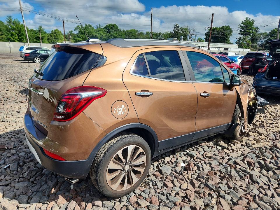 2017 Buick Encore VIN KL4CJCSBXHB162559 COPART salvage auction — FRONT END, PA - CERTIFICATE OF SALVAGE, sold $1,500 on 2026-07-27 (photo 3)