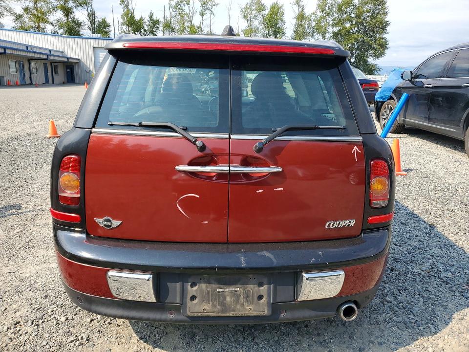 2009 Mini Cooper clubman VIN WMWML33509TN68677 COPART salvage auction — FRONT END, WA - BILL OF SALE, sold $400 on 2026-08-03 (photo 6)