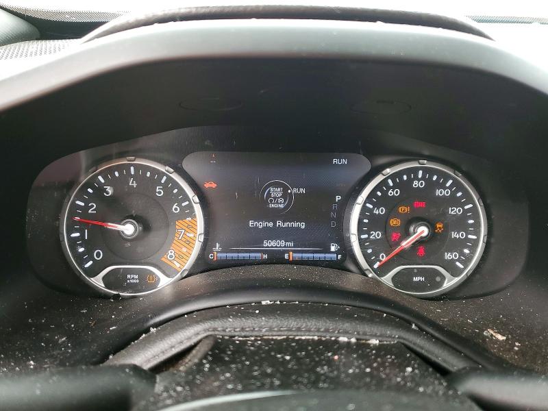 2022 Jeep Renegade VIN ZACNJDC18NPN56814 COPART salvage auction — ROOF, Ct - Cert Of Title-Salvage, sold $5,800 on 2026-08-21 (photo 9)