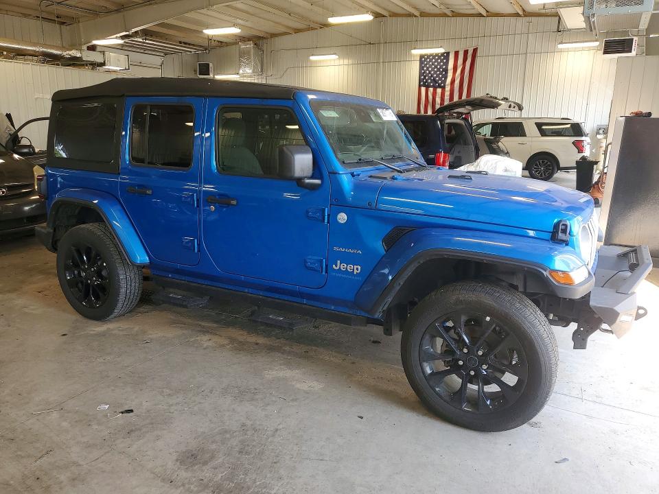 2024 Jeep Wrangler / VIN 1C4RJXP65RW292696 COPART salvage auction — BURN, Mn - Cert Of Title-Salvage, sold $12,000 on 2026-08-25 (photo 4)