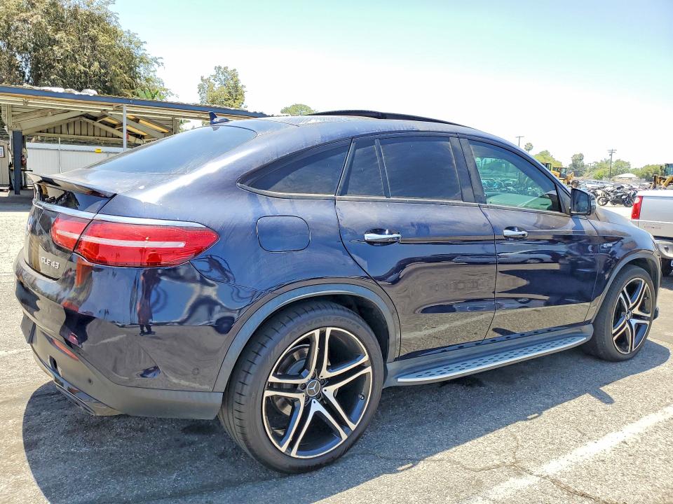 2019 Mercedes-benz Gle coupe VIN 4JGED6EB3KA147672 COPART salvage auction — MINOR DENT/SCRATCHES, Ca - Certificate Of Title (P), sold $12,700 on 2026-07-17 (photo 3)