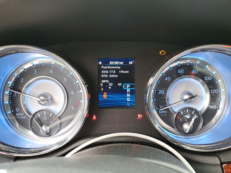 2013 Chrysler 300 VIN 2C3CCAAG2DH588334 COPART salvage auction — REAR END, Wa - Bill Of Sale, sold $750 on 2026-07-17 (photo 9)