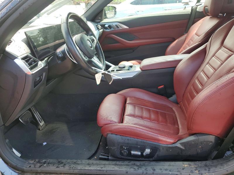2024 BMW M4 VIN WBA63AT00RCN59768 COPART salvage auction — WATER/FLOOD, Ct - Cert Of Title-Flood Salvage, sold $12,300 on 2026-08-07 (photo 7)