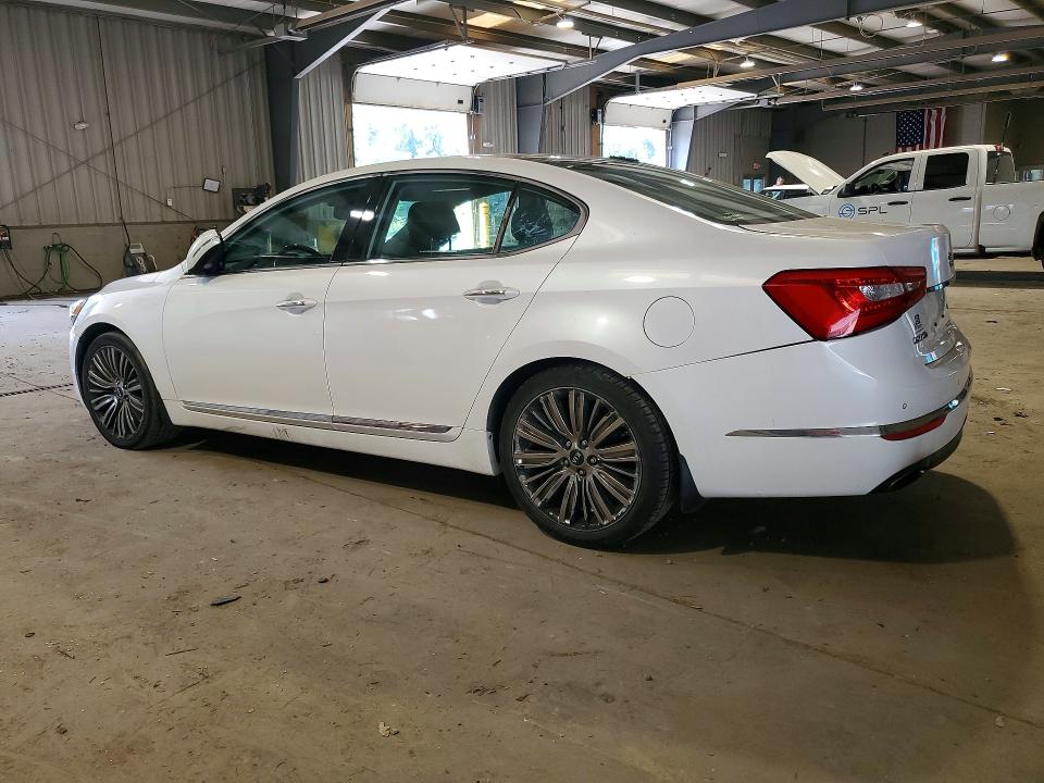 2014 Kia Cadenza VIN KNALN4D77E5167167 COPART salvage auction — MECHANICAL, Pa - Reconstructed Clean, sold $600 on 2026-07-22 (photo 2)