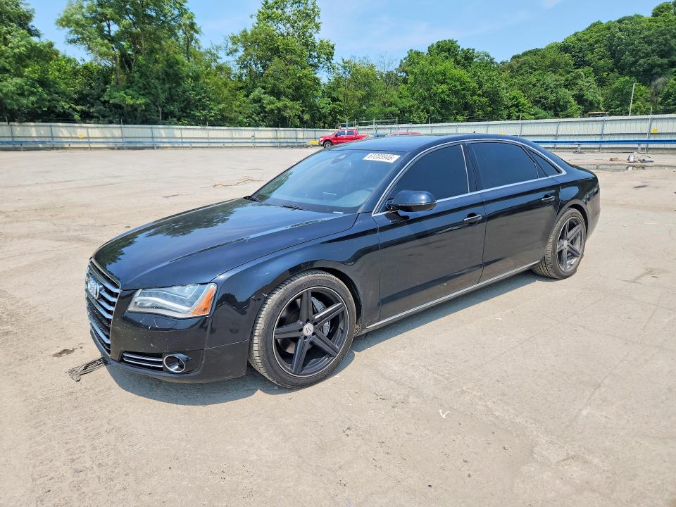 2014 Audi A8 VIN WAURGAFD0EN008240 COPART salvage auction — FRONT END, PA - CERTIFICATE OF SALVAGE, sold $350 on 2026-07-30 (photo 1)