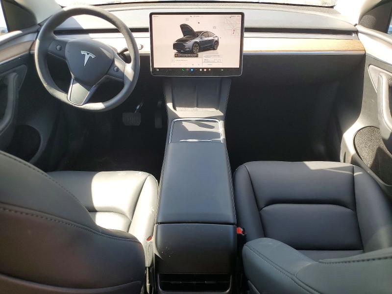 2025 Tesla Model y VIN 7SAYGDED2SF259629 COPART salvage auction — DAMAGE HISTORY, Ca - Salvage Certificate (P), sold $15,800 on 2026-07-28 (photo 8)