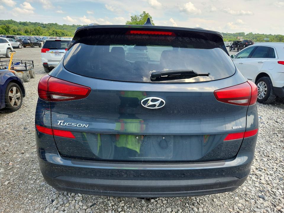 2021 Hyundai Tucson VIN KM8J3CA43MU334502 COPART salvage auction — FRONT END, Mo - Certificate Of Title, sold $3,050 on 2026-07-15 (photo 6)