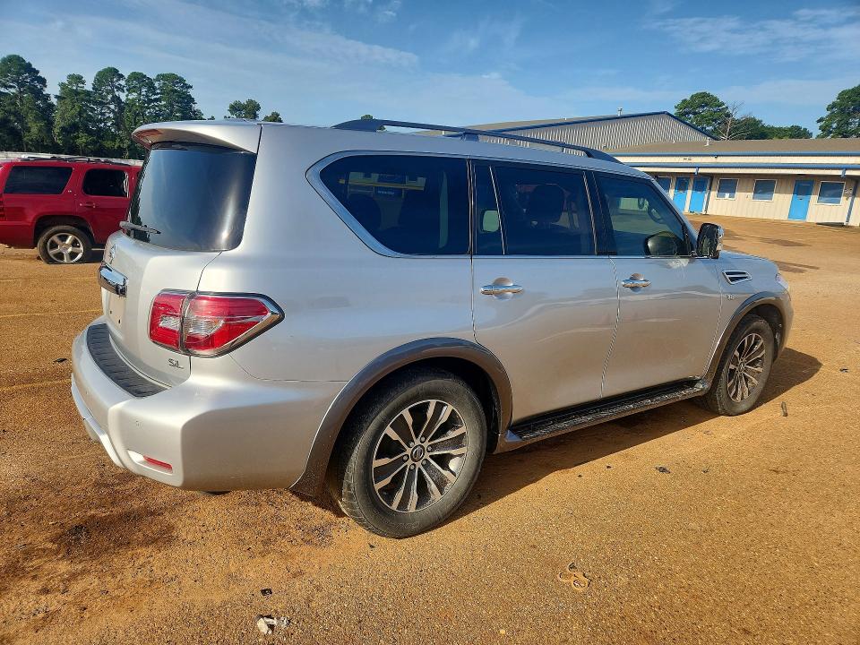 2018 Nissan Armada VIN JN8AY2ND0J9056316 COPART salvage auction — MECHANICAL, TX - CERTIFICATE OF TITLE, sold $4,050 on 2026-07-20 (photo 3)