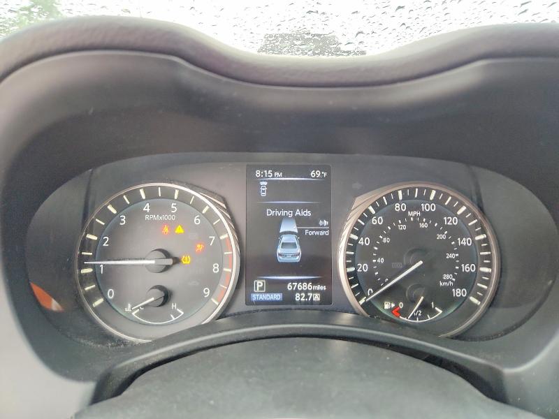 2019 Infiniti Q50 VIN JN1EV7AP5KM519040 COPART salvage auction — DAMAGE HISTORY, OH - CERTIFICATE OF TITLE, sold $2,700 on 2026-07-31 (photo 9)