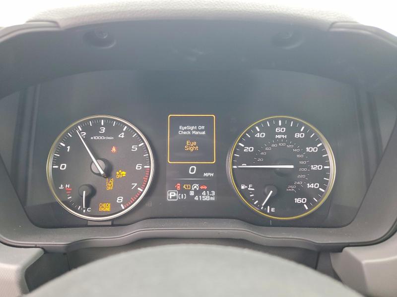 2026 Subaru Crosstrek VIN 4S4GUHF63T3779910 COPART salvage auction — SIDE, NJ - CERTIFICATE OF TITLE, sold $13,500 on 2026-08-05 (photo 9)
