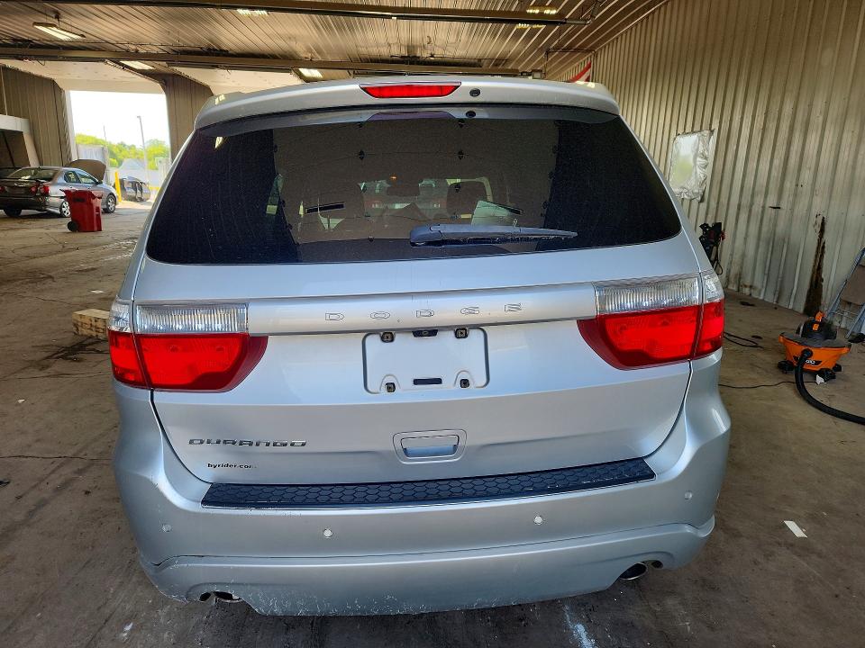2011 Dodge Durango VIN 1D4RD3GG6BC687179 COPART salvage auction — FRONT END, WI - JUNKED VEHICLE BILL OF SALE, sold $1,400 on 2026-08-31 (photo 6)