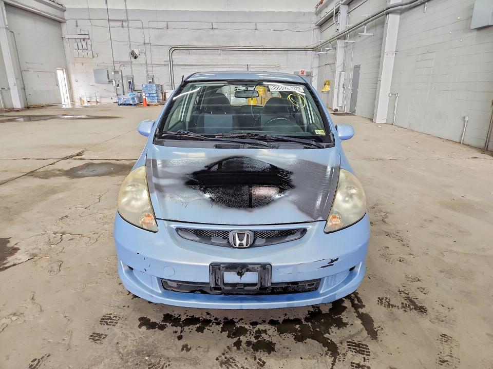 2008 Honda Fit VIN JHMGD38408S052027 COPART salvage auction — REAR END, VA - CERTIFICATE OF TITLE, sold $175 on 2026-07-28 (photo 5)