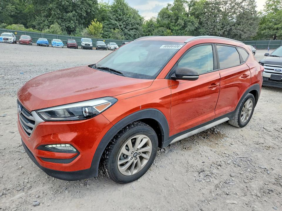 2017 Hyundai Tucson VIN KM8J33A44HU391832 COPART salvage auction — MECHANICAL, Tn - Certificate Of Title, sold $2,800 on 2026-07-19 (photo 1)
