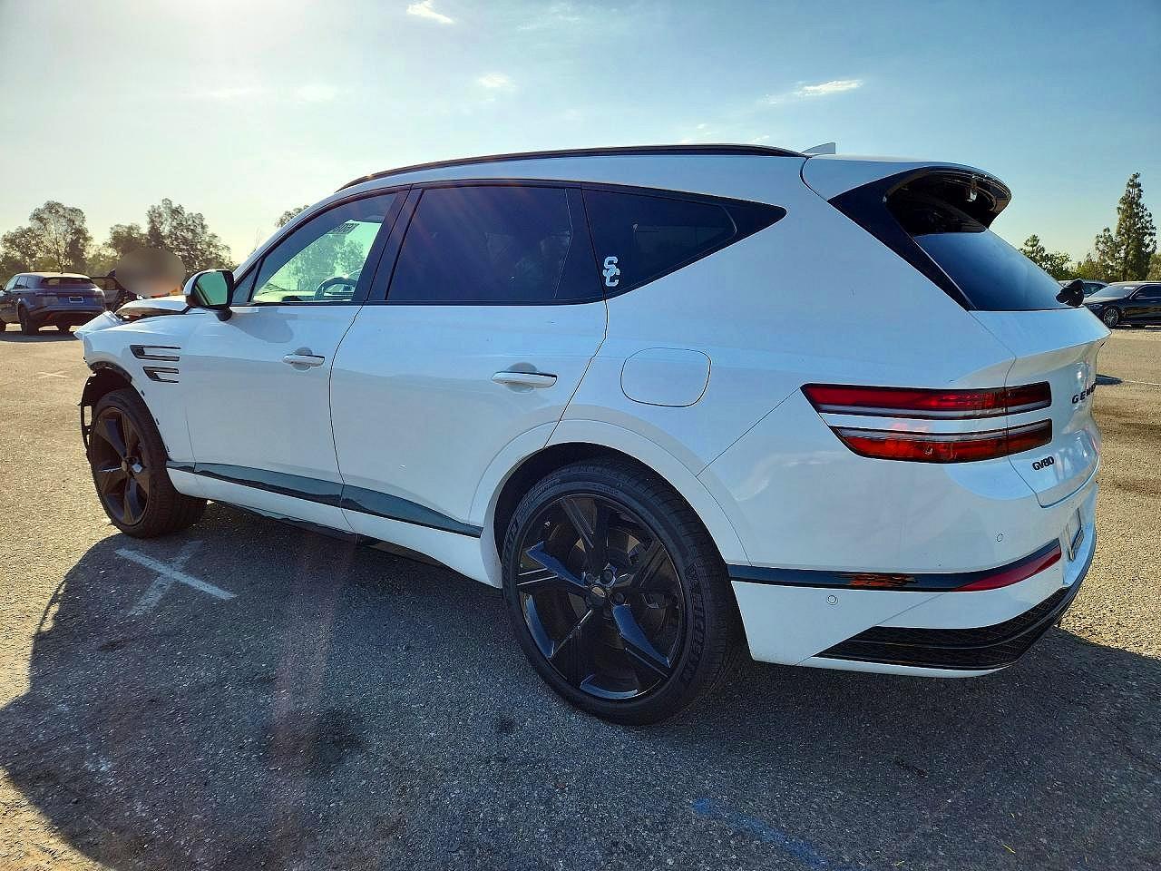 2026 Genesis GV80 VIN KMUHCESC4TU306076 COPART salvage auction — Front End, Sc - Salvage Title, sold $23,900 on 2026-09-01 (photo 2)