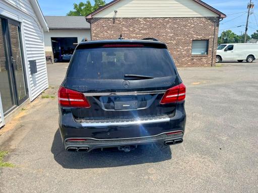 2017 Mercedes-benz Gls-klasse amg VIN 4JGDF7FEXHA781283 COPART salvage auction — MINOR DENT/SCRATCHES, Mt - Dealer Only Clean Title (P), sold $17,700 on 2026-07-30 (photo 5)