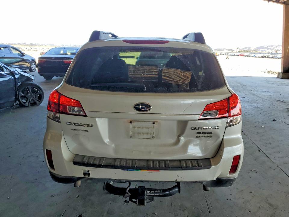 2010 Subaru Outback VIN 4S4BRDGCXA2369732 COPART salvage auction — REAR END, CA - SALVAGE CERTIFICATE, sold $950 on 2026-08-03 (photo 6)