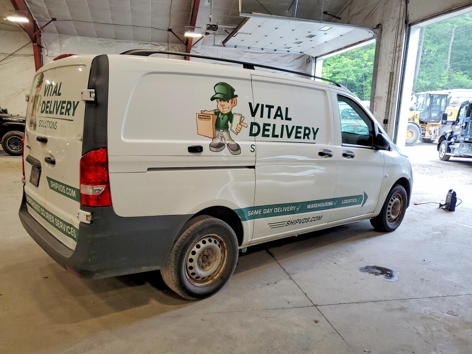 2021 Mercedes-benz Metris VIN W1YV0BEY0M3839646 COPART salvage auction — MECHANICAL, Vt - Certificate Of Title, sold $2,700 on 2026-07-20 (photo 3)
