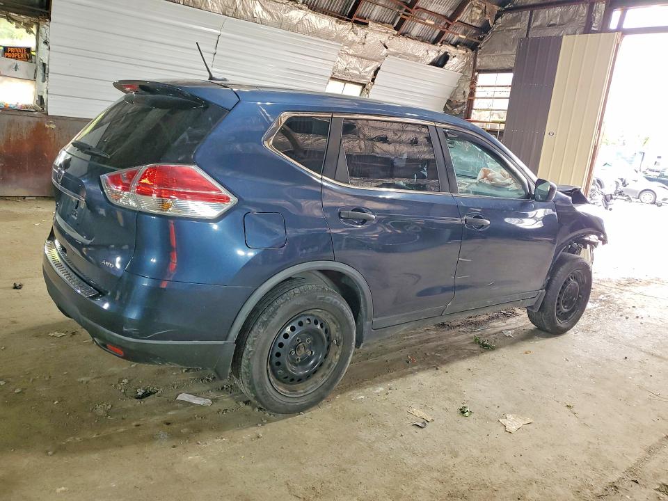 2016 Nissan Rogue VIN KNMAT2MV5GP623578 COPART salvage auction — FRONT END, Ny - Mv-907A Salvage Certificate, sold $200 on 2026-07-29 (photo 3)