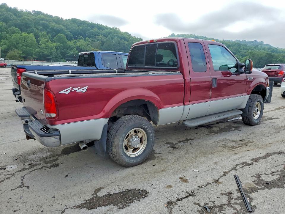2004 Ford F-250 super duty VIN 1FTNX21L44EB74586 COPART salvage auction — UNDERCARRIAGE, PA - CERT OF TITLE, sold $1,350 on 2026-07-09 (photo 3)